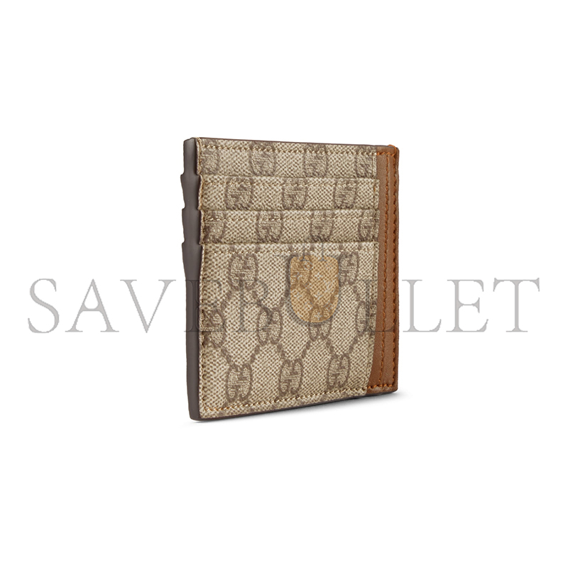 GUCCI GG EMBLEM CARD CASE 821208 (12*8cm)